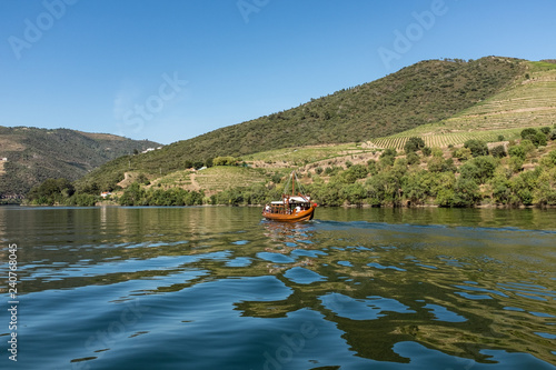 Rabelo on Douro River, Portugal