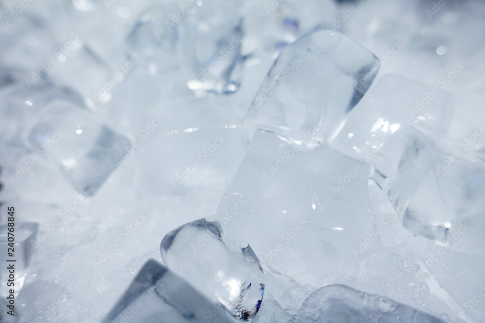 Сrushed ice closeup texture macro Сrushed ice closeup texture macro