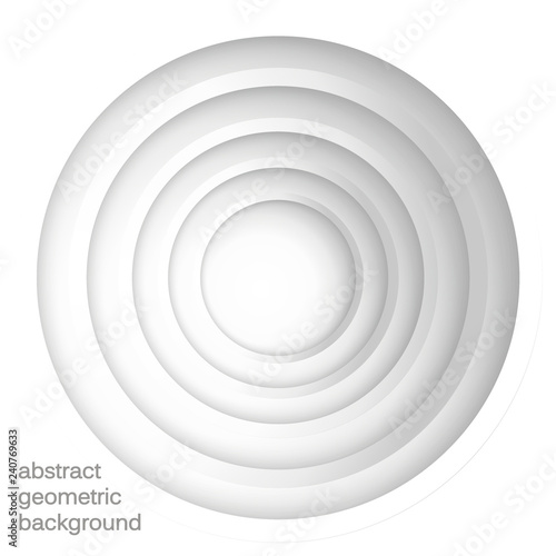 abstract geometric background with circles