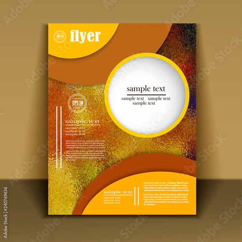 abstract design booklet