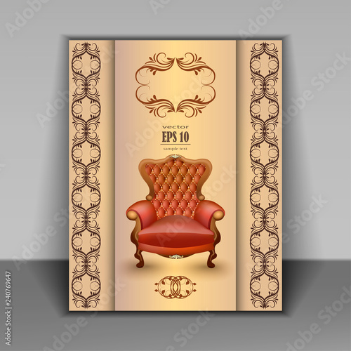 armchair luxury furniture item