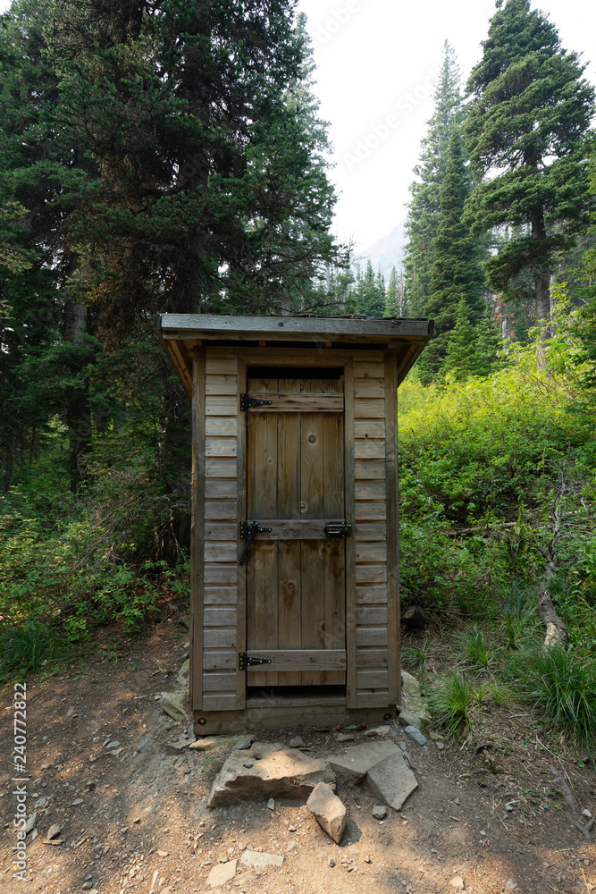 Outhouse, waterton national park