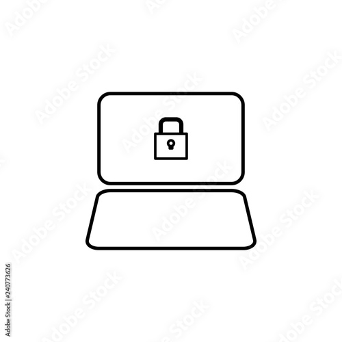 Hacker, antivirus icon on white background. Can be used for web, logo, mobile app, UI UX