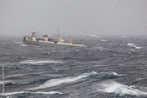 ocean during a storm