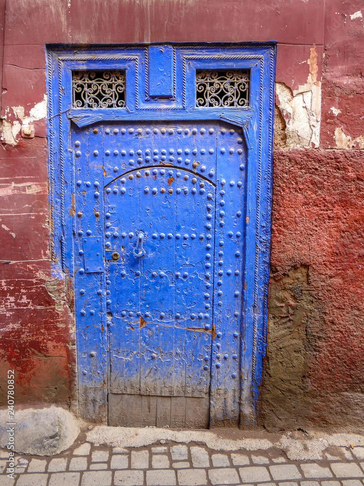 orientalische Türen in Marrakesh orientalische Türen in Marrakesh