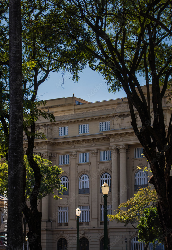 Obraz premium Liberty square facades