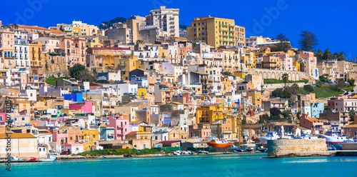 Colorful towns of Italy - charming Sciacca in Sicily photo