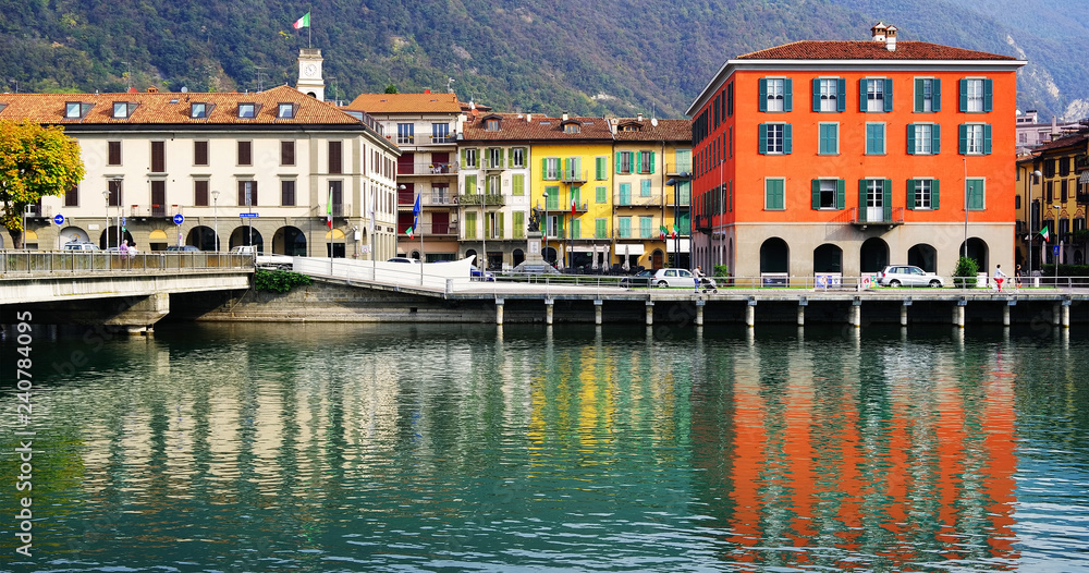 Sarnico Resort on the shore of Iseo Lake, Italy, Europe
