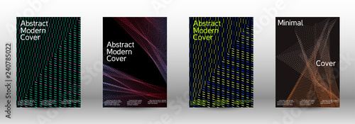 Minimal vector cover design with  linear waves.