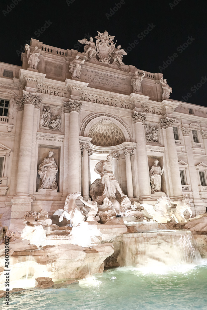Trevi Fountain in Rome, Italy Trevi Fountain in Rome, Italy