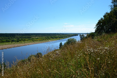 The Urals: bank of the Colva River