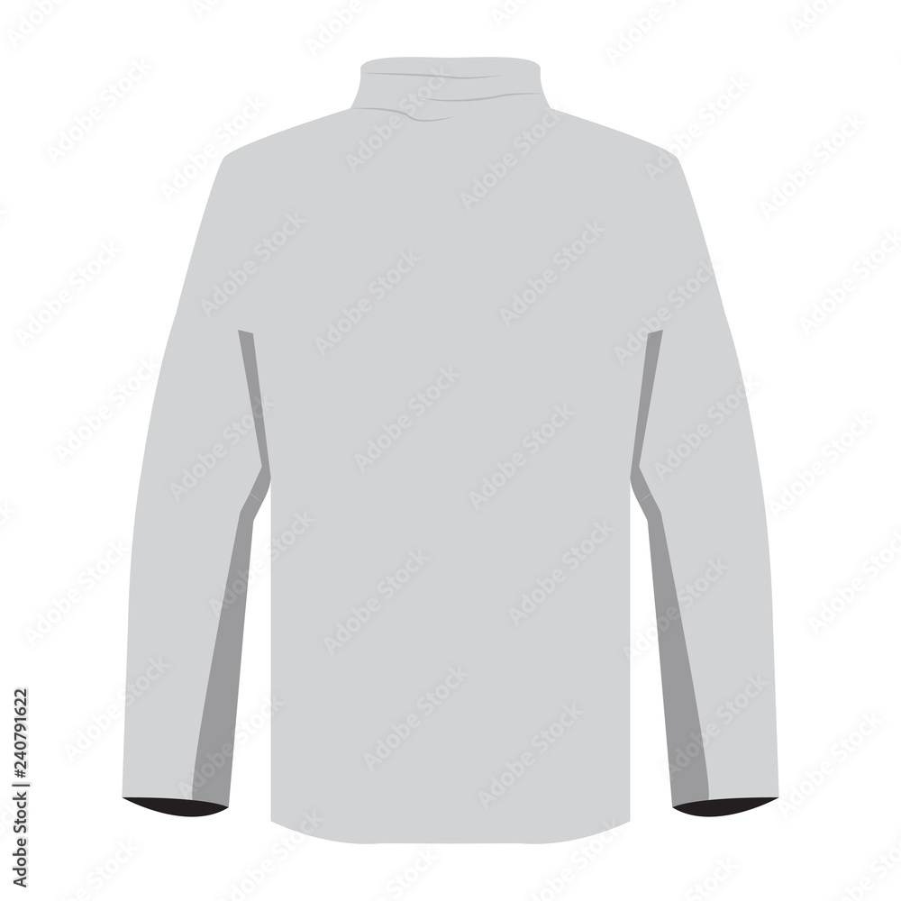 Isolated wool sweater. Winter clothes. Vector illustration design Isolated wool sweater. Winter clothes. Vector illustration design