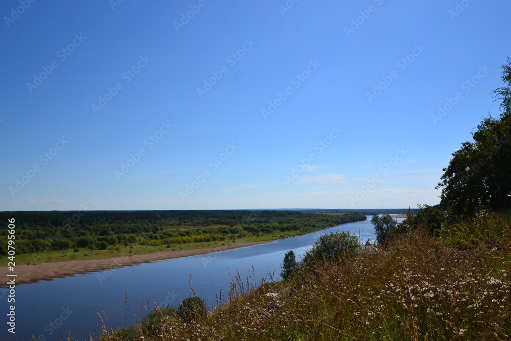 река Колва течет на юг