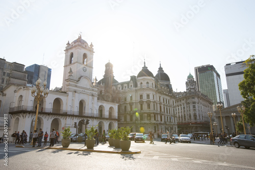 Cabildo en Plaza de Mayo