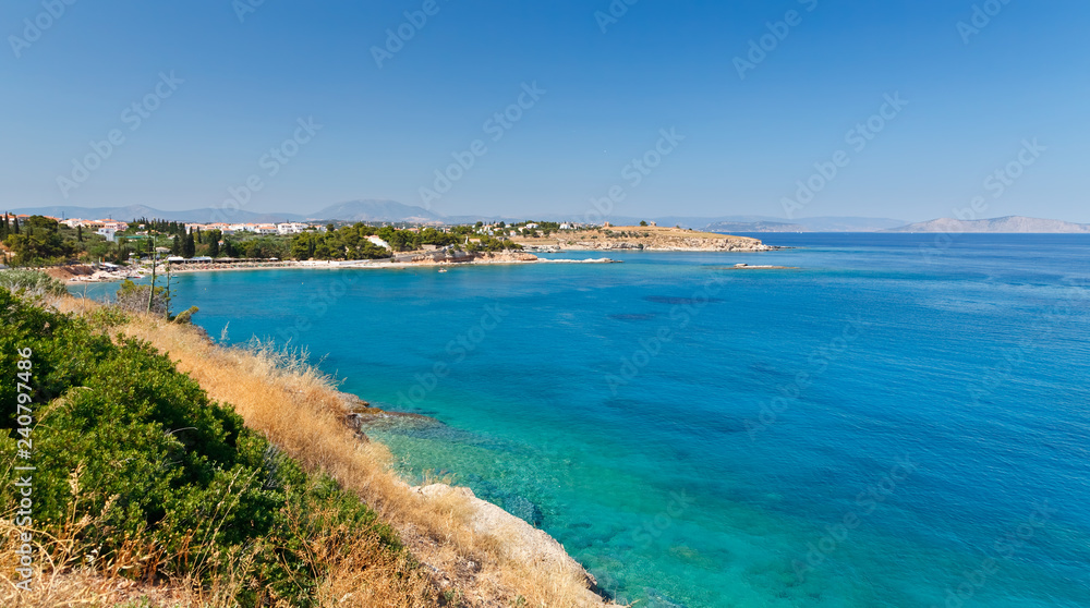 Seascape in Greece, Speces