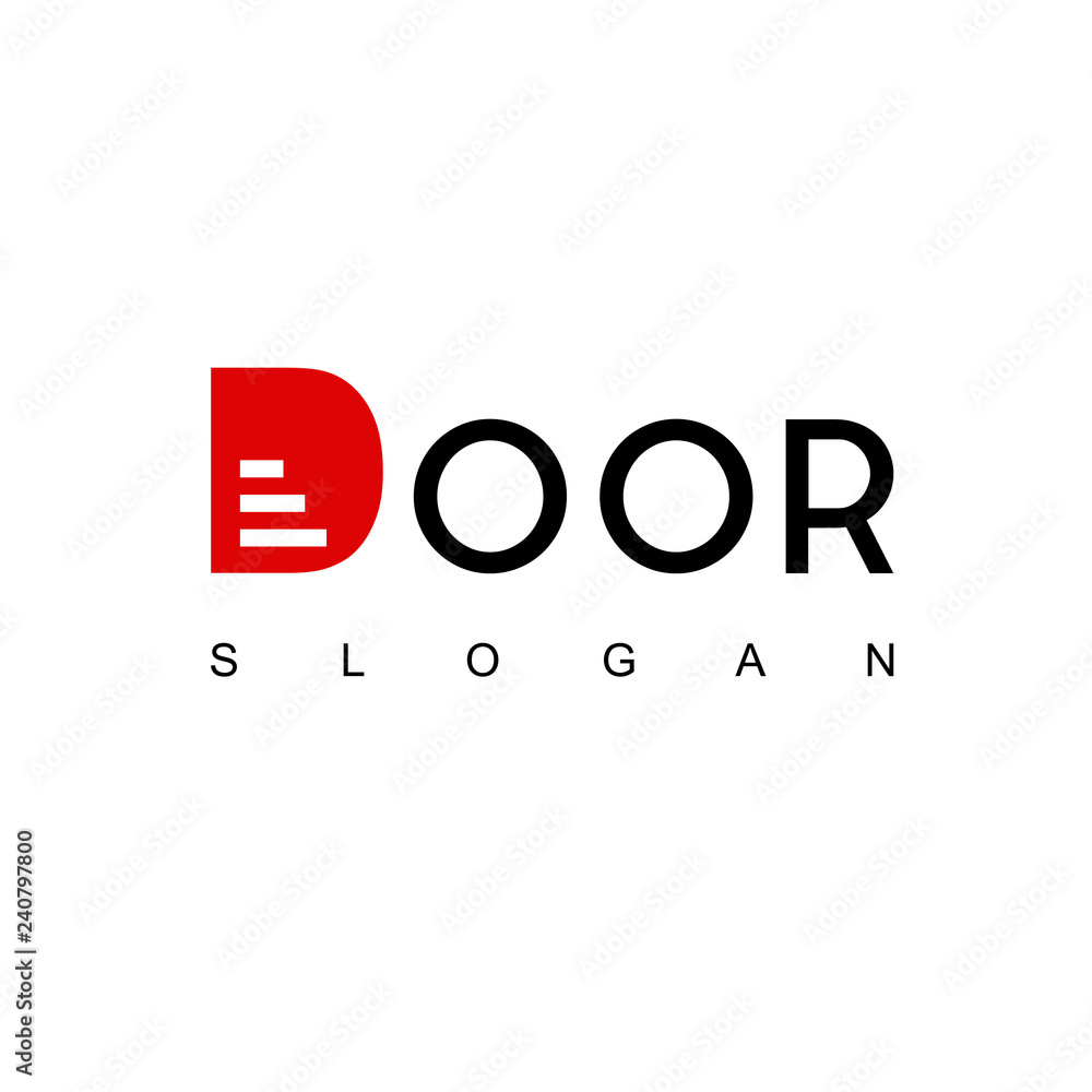 Letter D, Door Stair Logo Design Inspiration Letter D, Door Stair Logo Design Inspiration