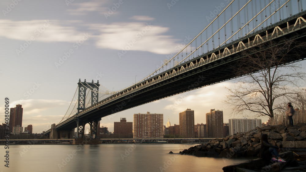 Fototapeta premium Manhattan Bridge, Brooklyn.