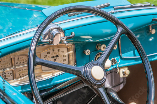Vintage auto dash © Larry Allen Peplin