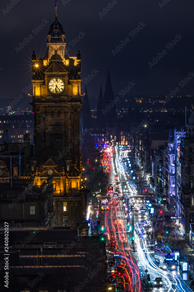 Fototapeta premium city at night