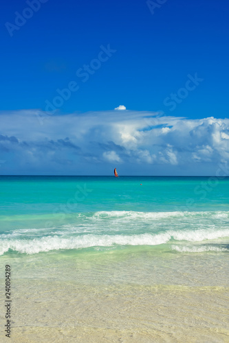 sea and sky in Cuba