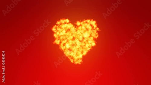 burning heart backgrounds
 photo