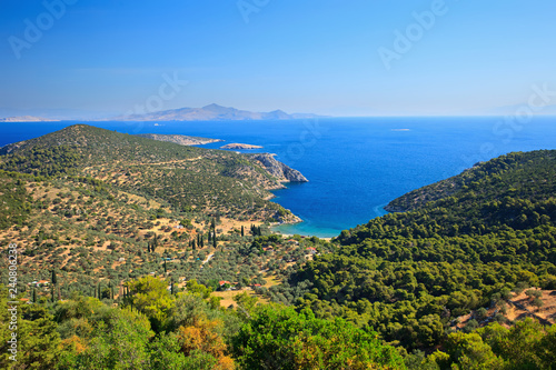 Greek islands in Aegean sea, Poros, Greece