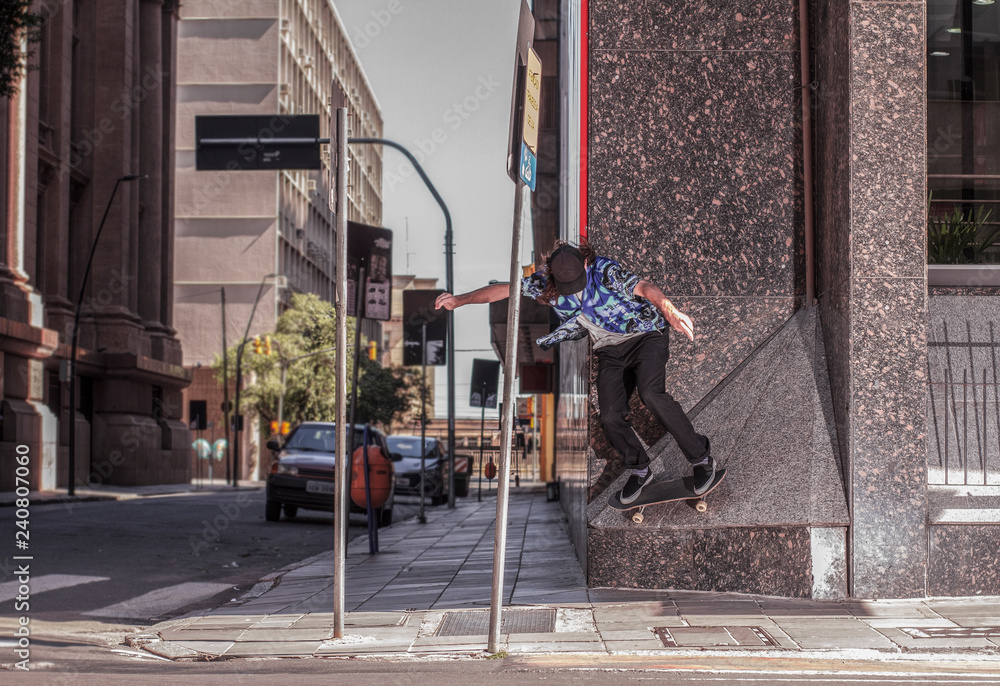 Obraz premium skateboarding