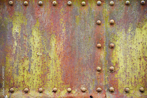 texture of rusty metal