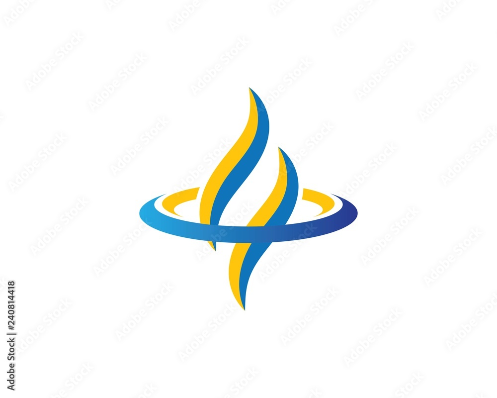 Fire flame Logo Template vector icon Oil, gas and energy logo Fire flame Logo Template vector icon Oil, gas and energy logo