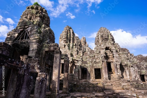 Fotografía Bayon castle at Angkor thom