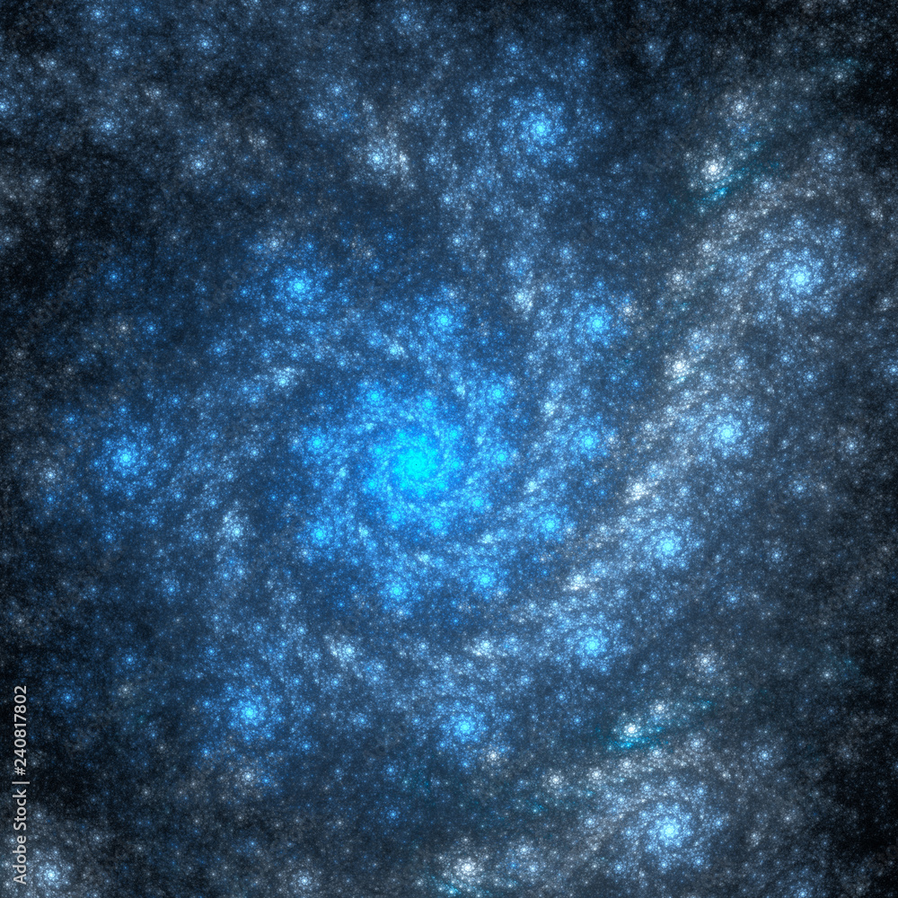 Obraz premium Abstract fractal background computer-generated illustration.