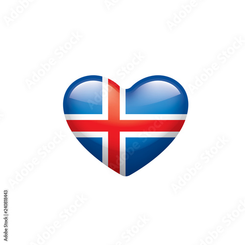 Free Download Iceland flag, vector illustration on a white background - GFXLoad