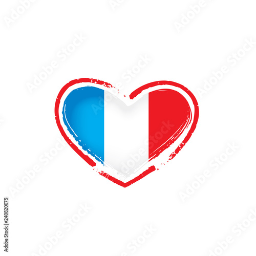 Free Download France flag, vector illustration on a white background. - GFXLoad
