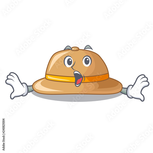 Surprised cork het located in table chacter