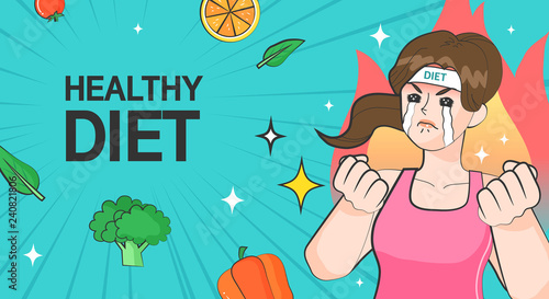 Healthy Diet Illustration