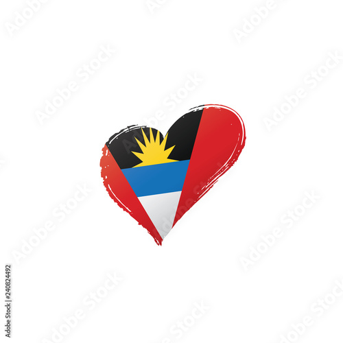 Free Download Antigua and Barbuda flag, vector illustration on a white background - GFXLoad