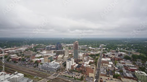 Wallpaper Mural North Carolina Durham Aerial v2 Panning around downtown Durham 10/17 Torontodigital.ca
