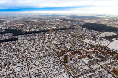 Old and new city