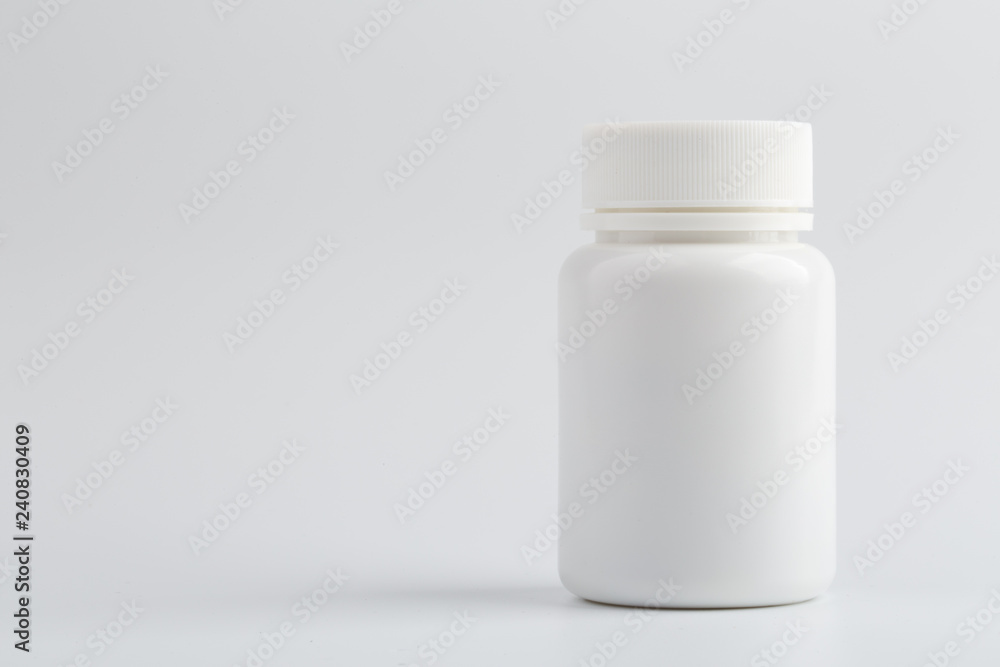 Medicine over white background Medicine over white background