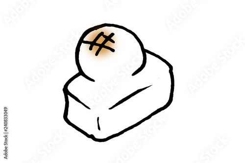 おモチ Stock イラスト Adobe Stock