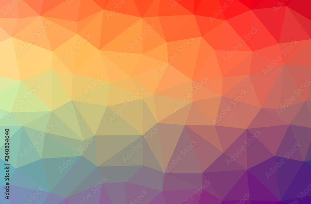 Illustration of abstract low poly orange horizontal background. Illustration of abstract low poly orange horizontal background.