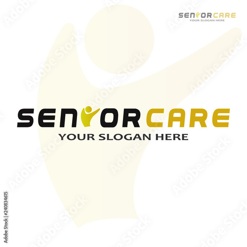 This logo has an image of an elderly man. This logo is good for use by companies or foundations that are engaged in the field of humanity, especially the care of elderly people. 