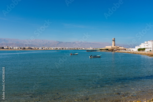 The bay at Al Ayjah, Sur, Oman