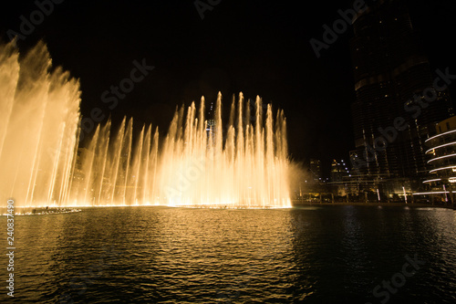 singing fountains in Dubai