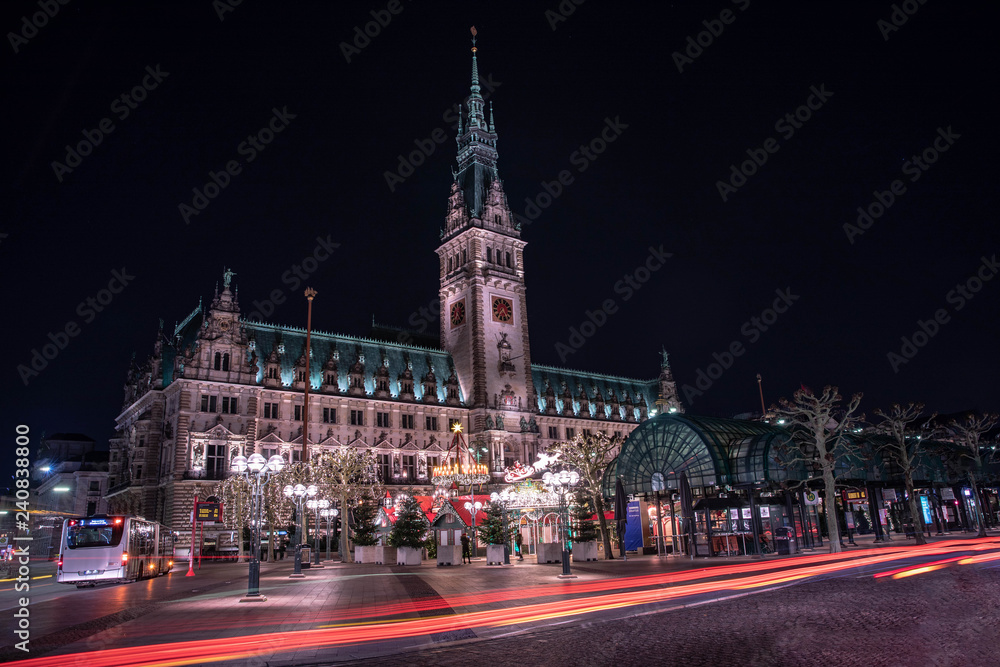 Obraz premium Hamburg Rathaus