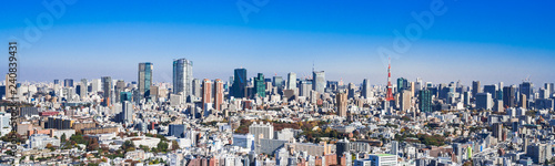 都市・都市風景イメージ　東京　ワイド © oben901