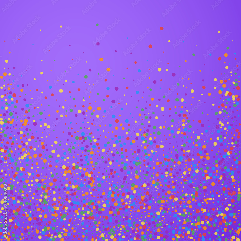Festive confetti. Celebration stars. Rainbow confe Festive confetti. Celebration stars. Rainbow confe