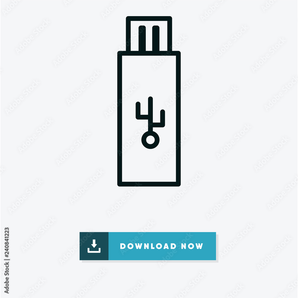 Usb vector icon Usb vector icon
