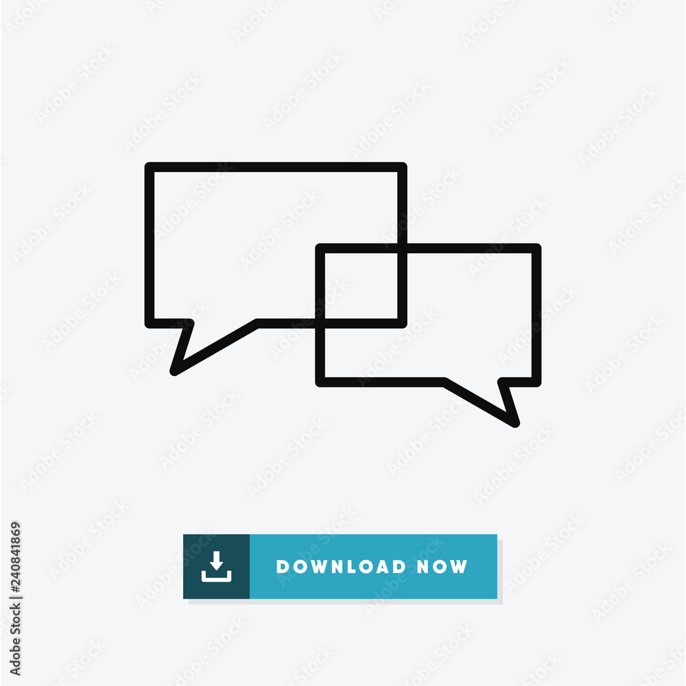 Chat vector icon Chat vector icon