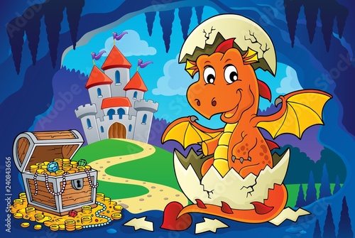 Dragon hatching from egg image 4